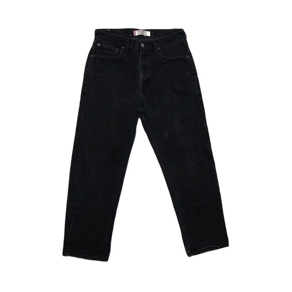 Levis Jeans Highwaisted Faded Black Relaxed Fit - Picture 1 of 3